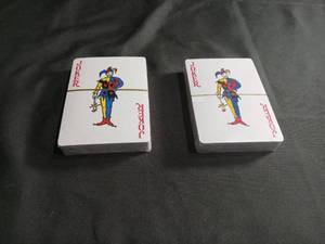 lot 2824 image: Professional Playing Cards with Joker Design