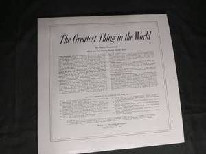 lot 2858 image: The Greatest Thing in the World LP - Henry Drummond
