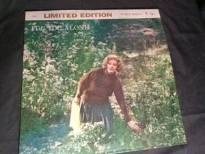 lot 2861 image: For You Alone - Columbia Limited Edition LP
