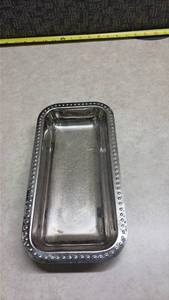 lot 1076 image: Silver Plate Serving Tray