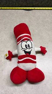 lot 1096 image: Crayola Cherry Red Crayon Plush Toy. (SS)