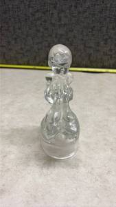 lot 1128 image: Clear Glass Child Figurine