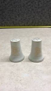 lot 1134 image: Air Force Academy Cadet Chapel Salt and Pepper Shakers. (SS)