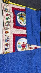 Teddy Bear Themed Cotton Baby Quilt
