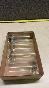 lot 1190 image: 4 Bubble Base Highball Glass Set