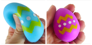 lot 2108 image: Easter Egg Stress Balls - Set of 2