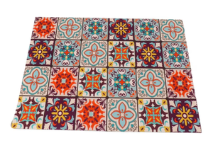 lot 2117 image: Mosaic Pattern Coffee Mat