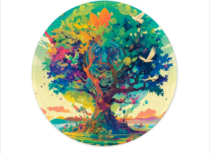 lot 2121 image: Decorative Tree of Life Mouse Pad