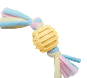 lot 2146 image: Nylon Pet Chew Rope Ball Toy