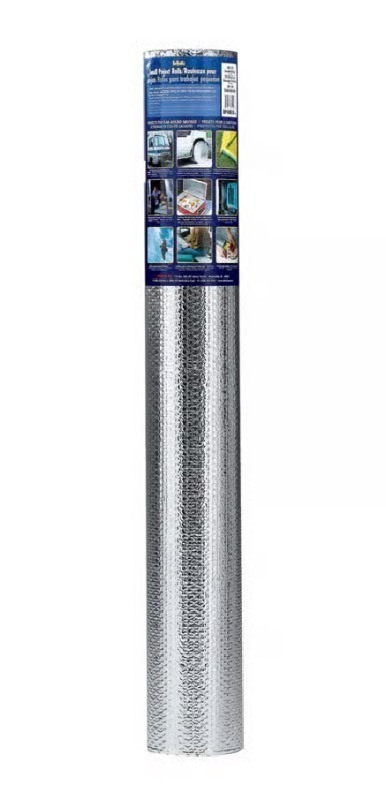 lot 154 image: Reflectix 48 in. W X 10 ft. L X 0.312 in. R-1.1 to R-4.2 Reflective Radiant Barrier Insulation Roll