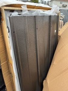 lot 77 image: 12FT x 16FT Gazebo Roof Sheet Metal - See images - Brown - Professional Quality