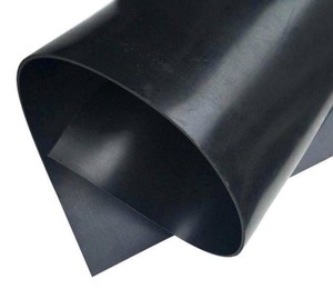 lot 35 image: 2 Ply Polyester Fabric-Reinforced SBR Rubber Roll - 75A - 18 Thick x 36 x 24 - Great For shelving Liners or Workbench Counter