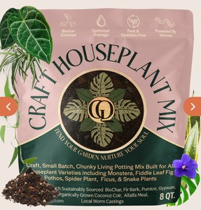 lot 174 image: Craft Houseplant Potting Mix 8Qt Bag