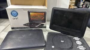 lot 1061 image: Onn portable dvd player