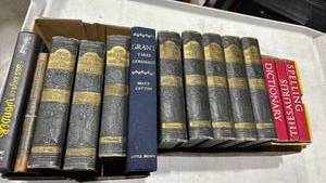 lot 1090 image: Book Collection - Times Encyclopedia and Grant Takes Command