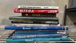 lot 1096 image: Art & Golf Book Collection