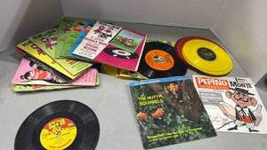 lot 2013 image: 1960s Childrens Read and Hear Book & Record Collection