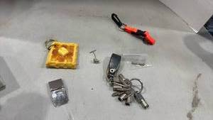 lot 2060 image: Waffle Keychain with Butter and Syrup and more
