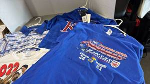 lot 2085 image: Ku men��s shirts size S and L