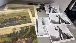 lot 2096 image: Mixed Print Collection - Western Art & Hollywood Photos