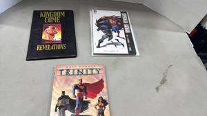 lot 2116 image: DC Comics Kingdom Come & Trinity Graphic Novels
