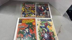 lot 2122 image: Spider-Man Comic Book Collection - 4 Issue Lot