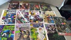 lot 2128 image: Marvel Comics Lot - Avengers and Captain America Collection