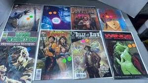 lot 2131 image: Independent Comic Book Collection Bundle including Billy the Kids old timey oddities and more
