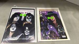 lot 2132 image: KISS Comic Books - Personality Comics Set