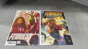 lot 2137 image: Marvel Fearless #1 Comic Books