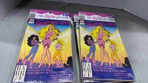 lot 2152 image: 11 Barbie Fashion #1 Marvel Comics First Issue with Gift