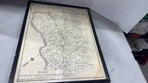 lot 2158 image: Montgomery County Maryland Map 18x14