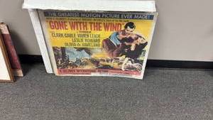 lot 2203 image: Gone with the Wind (1939) Movie Poster 20x27