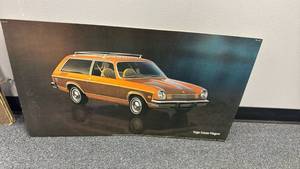 lot 2207 image: Chevrolet Vega Estate Wagon Dealer Promotional Photo 18x32