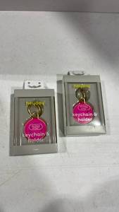 lot 3120 image: HeyDay air tag keychains new in box