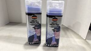 lot 3144 image: Ergodyne Chill-Its Cooling Towels - set of 2
