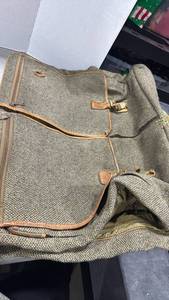 lot 3159 image: Hartman tweed folding garment bag