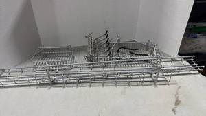 lot 3171 image: Chrome Wire racks