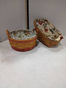 lot 4083 image: Longaberger 1987 and 1995 Baskets