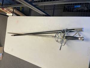 lot 134 image: Sword and sheath