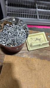 lot 3178 image: Soap dish and nails