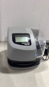 lot 3508 image: Amano PIX-95 Electronic Time Clock
