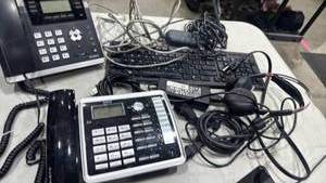 lot 3514 image: Verizon and RCA phone systems, and more electronics