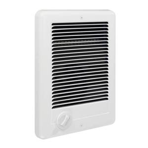 lot 3066 image: CSC151TW Electric Wall Heater Complete Unit With Thermostat, 120 Volt 1500 Watt, High Efficiency Centrifugal Fan For Fast And Quiet Heating