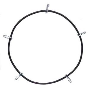 lot 4158 image: SCC QG20074 Quik Grip Light Truck Traction Chain Rubber Tightener - Set of 2 , Black