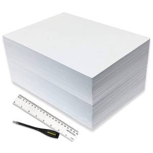 lot 4199 image: MEARCOOH White Foam Sheets Crafts, 30 Pack, 9 x 12 Inch, 2mm Thick. Premium Eva Foam Papers Set, for Card Making, Crafting,DIY Project,Stamp,Classroom, Scrapbooking