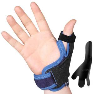 lot 4203 image: Velpeau Thumb Wrist Support Brace, CMC Thumb Spica Splint for Arthritis Pain, De Quervains Tenosynovitis, Trigger Thumb, Tendonitis, Sprain, Fits Both Left or Right Hands (Plastic Insert Version, M)
