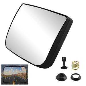 lot 4215 image: Heated Lower Convex Mirror Glass Compatible with 2008-2017 Freightliner Cascadia Mirror TL-28717A TL28717A Wide Clear High Reflective Convex Rapid Heating Lower Mirrors Glasses with Back Plate