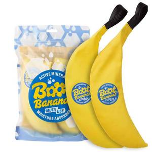 lot 4266 image: Boot Bananas Shoe Moisture Absorber  Long-Lasting, Reusable Sports Shoe Drying Inserts Without Heat or Electricity  Eco-Conscious  Drys Footwear in 4 to 6 Hours  1 Pair