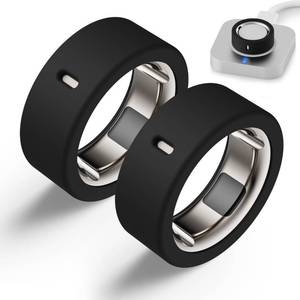 lot 8364 image: Snyeest Protector Compatible for Oura Ring 4Gen 4 CeramicGen 3 Cover,Silicone Anti-Scratch Elastic Ring Finger Case Woking Out Gym for Women Men- BlackBlack -L for 12131415